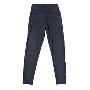 Aerie Black High Rise Ankle‎ Side Panel Activewear Athletic Gym Women's Medium